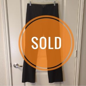 Banana Republic Women's Classic Black Straight Leg Trousers